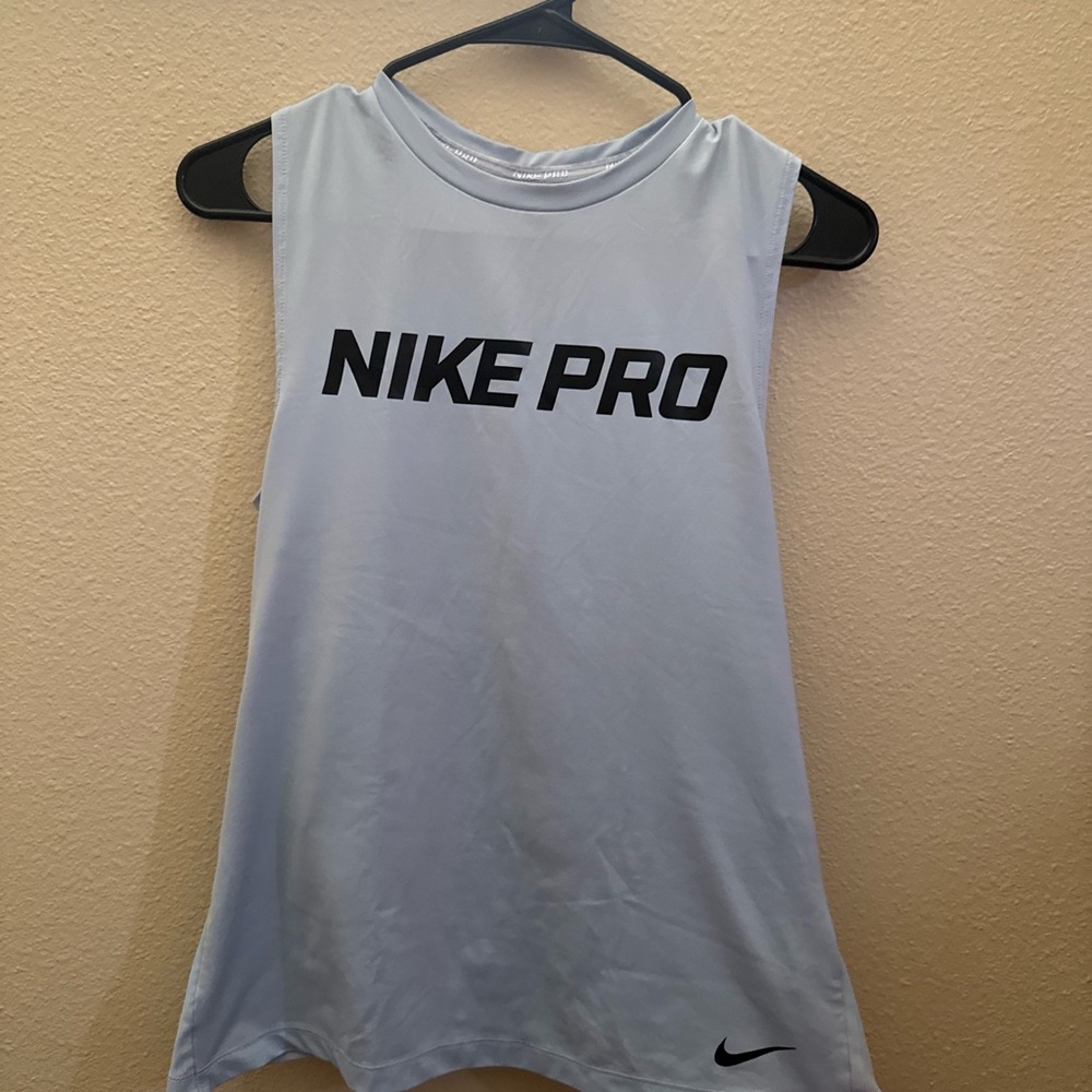 Nike Pro Gray Sleeveless Shirt